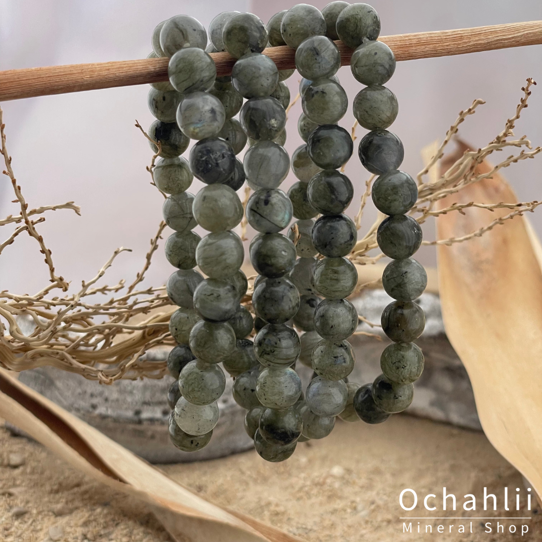 Bracelet labradorite 8mm