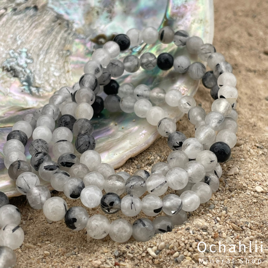 Toermalijnkwarts armband 6mm