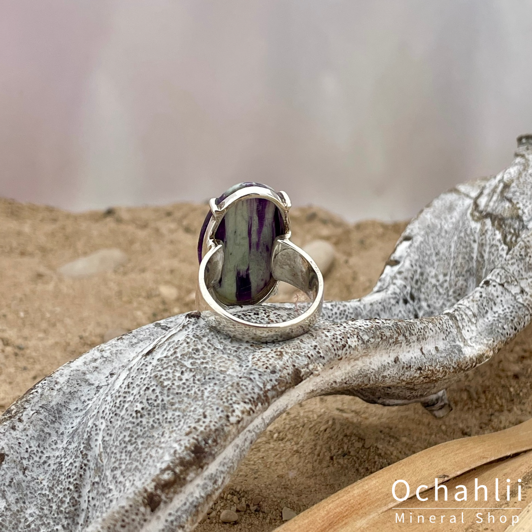 Kammereriet zilveren ring maat 57