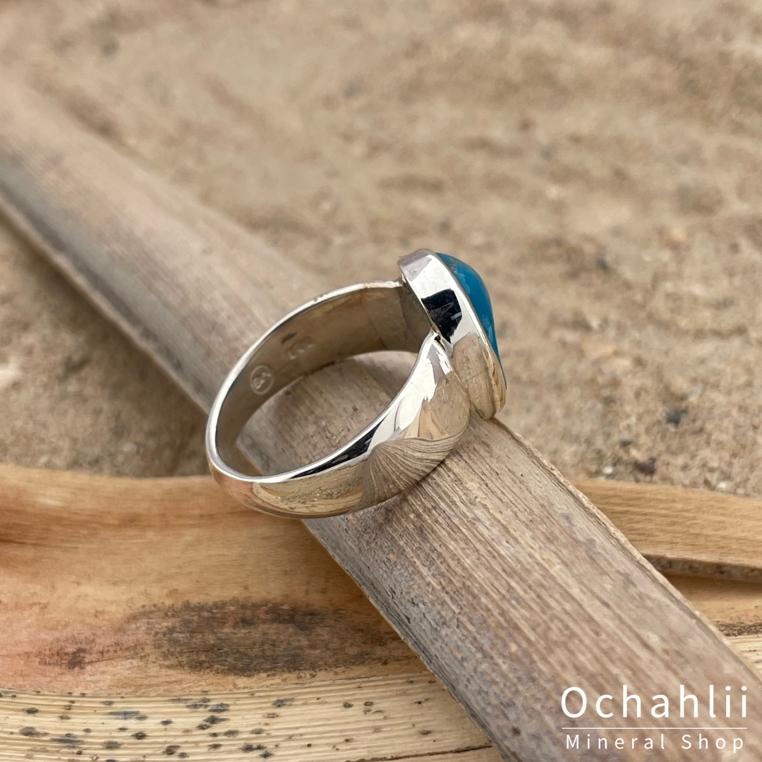 Anillo de plata Turquesa Sleeping Beauty talla 55