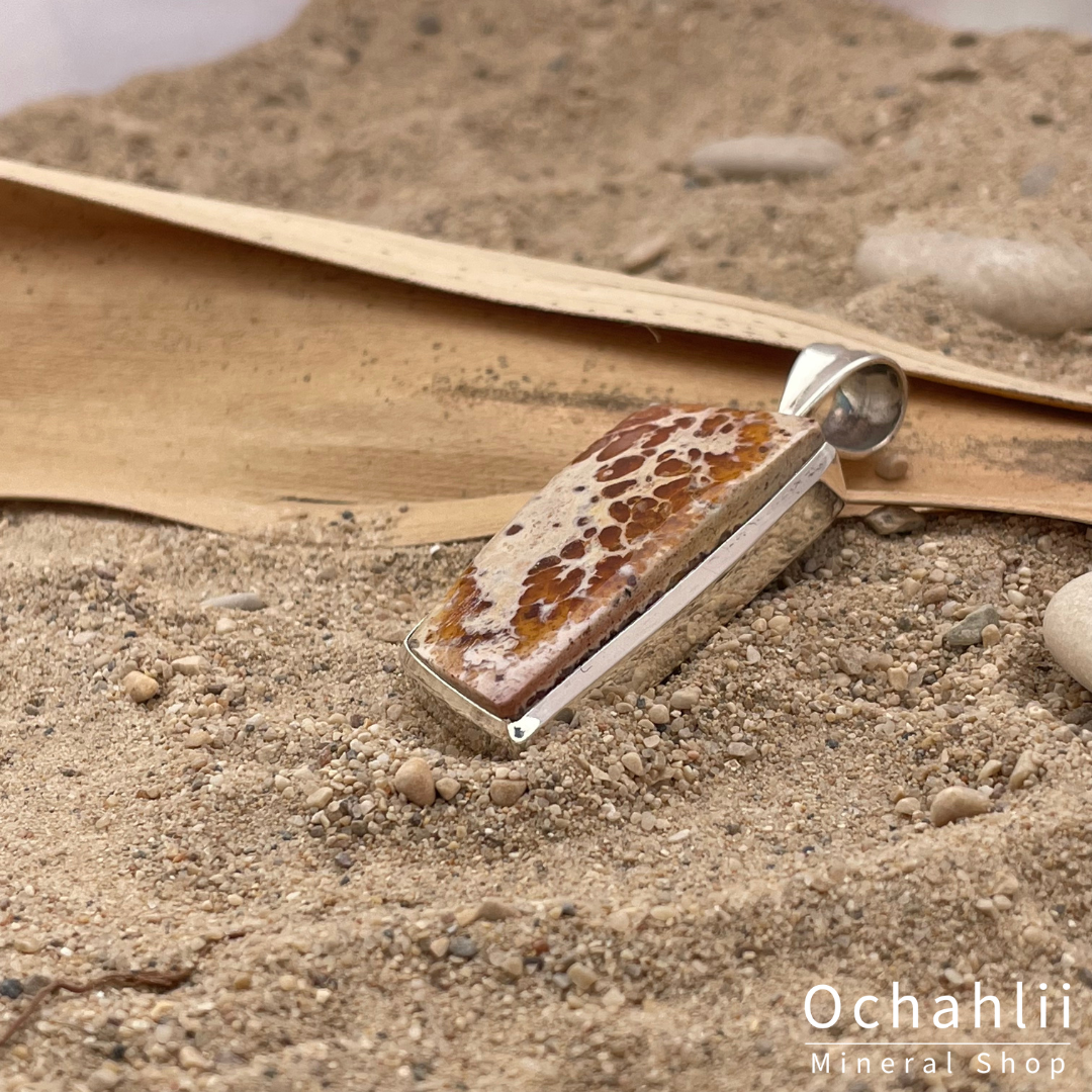 Colgante de plata vuuropaal