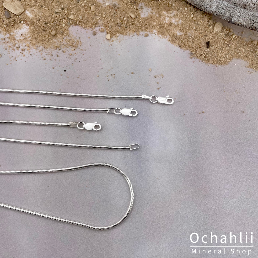 zilveren halsketting