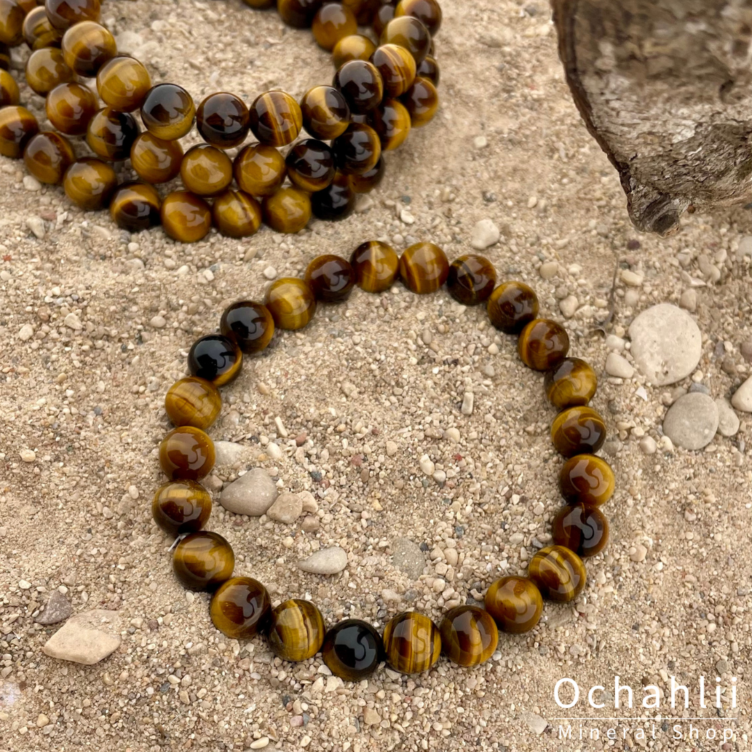 Tiger eye bracelet 8mm