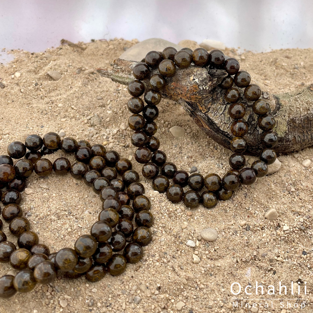 Pulsera de bronce 8mm