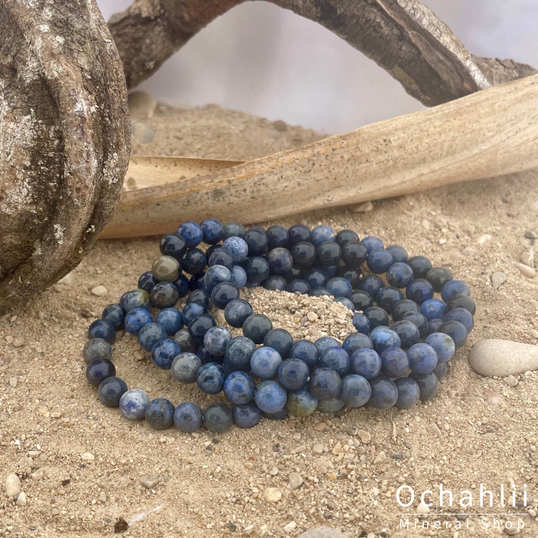 Dumortirite bracelet 8mm