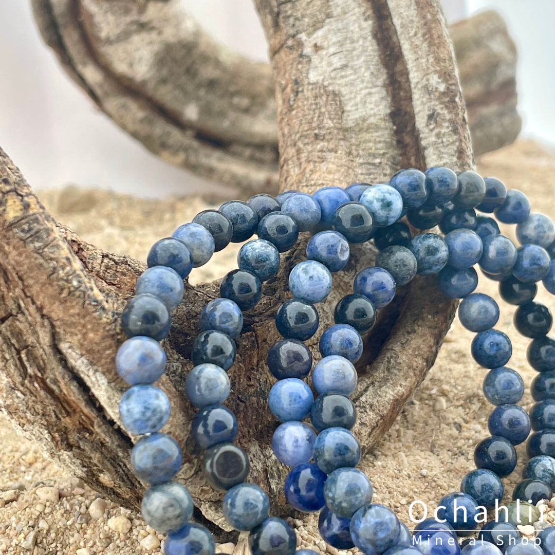 Dumortirite bracelet 6mm