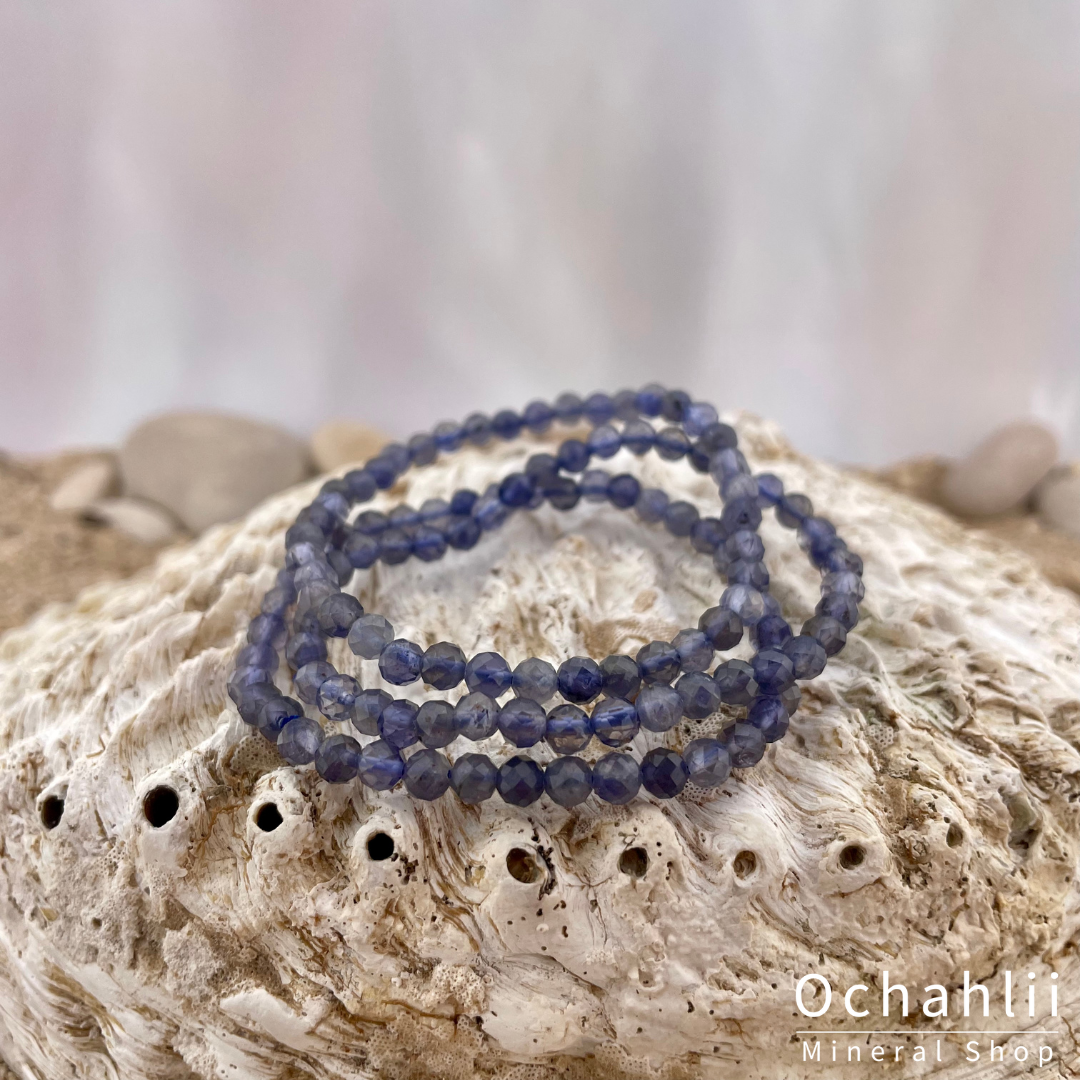 pulsera Ioliet (Cordiriet) facetada 4mm