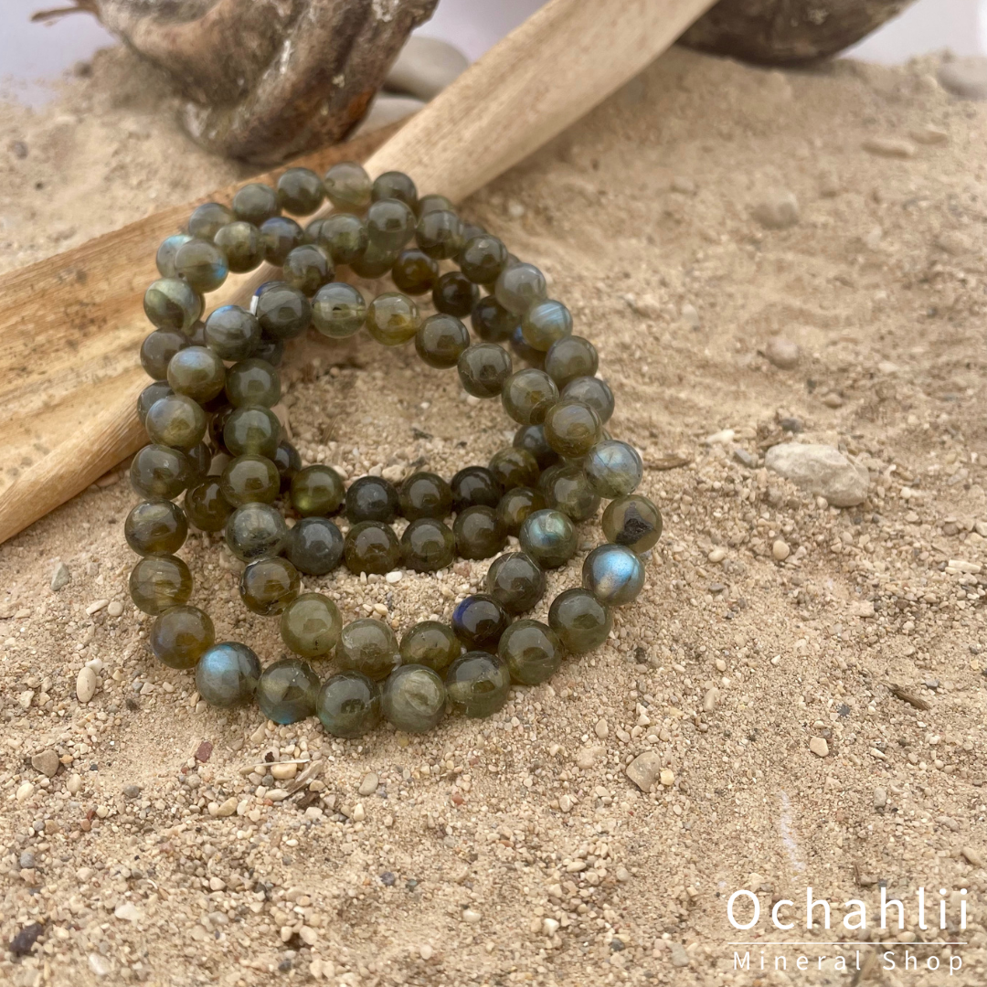 Labradorite bracelet 8mm