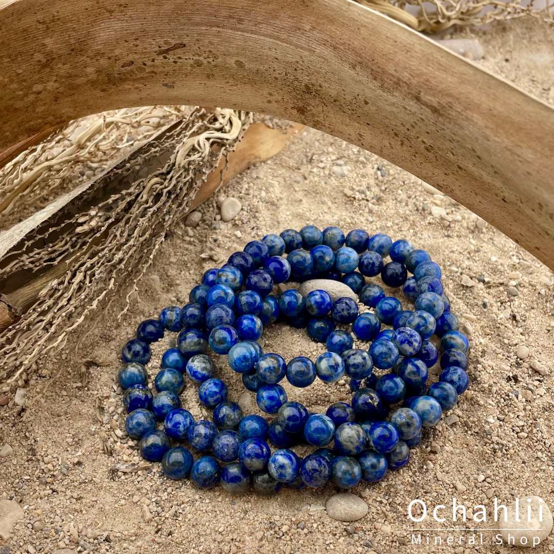 Lapis Lazuli armband 8mm