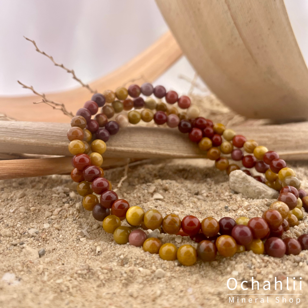 Mookaite bracelet 4mm