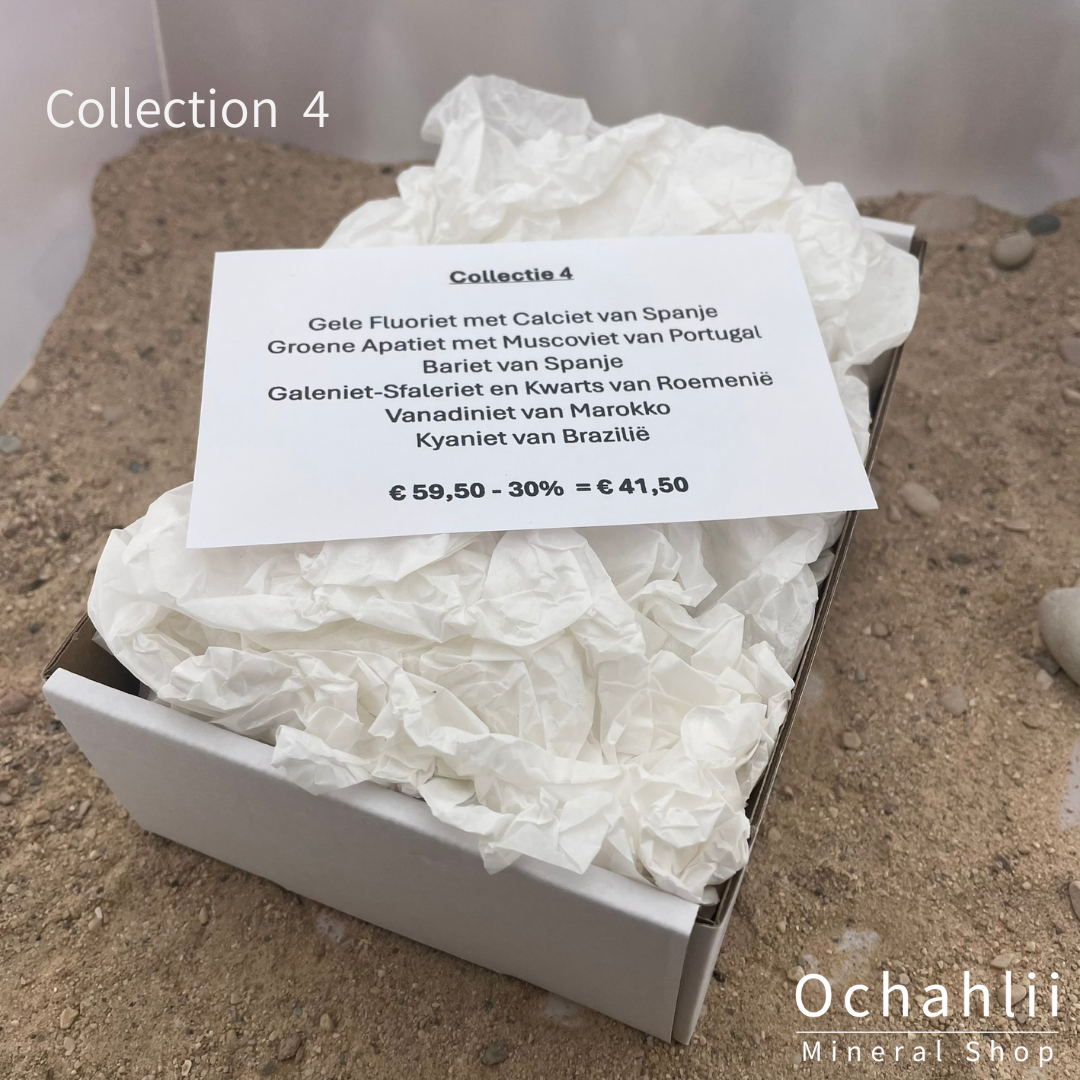 Coffret minéral collection mixte 4