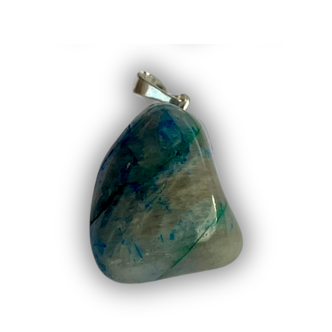 Colgante de trommelsteen Shattuckiet