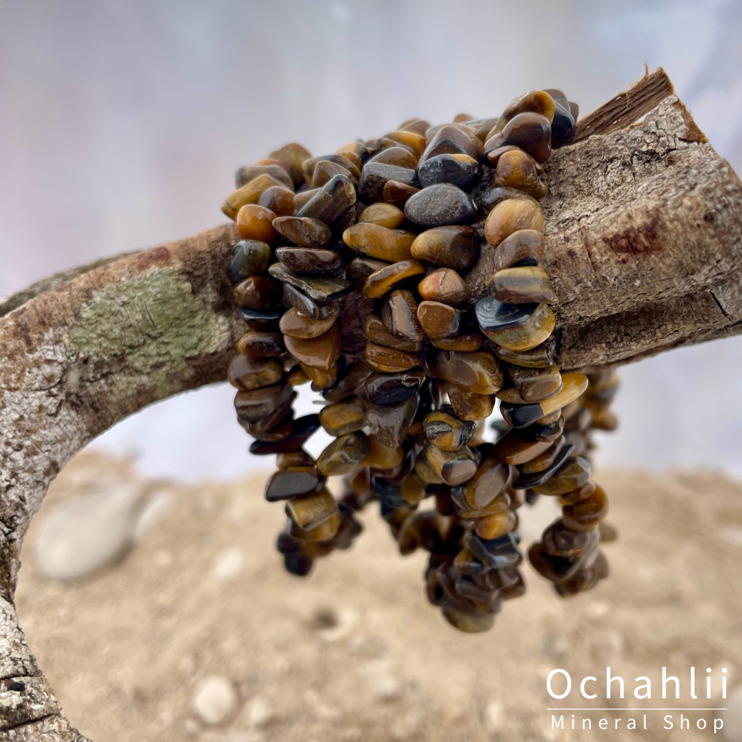 Tiger eye split bracelet