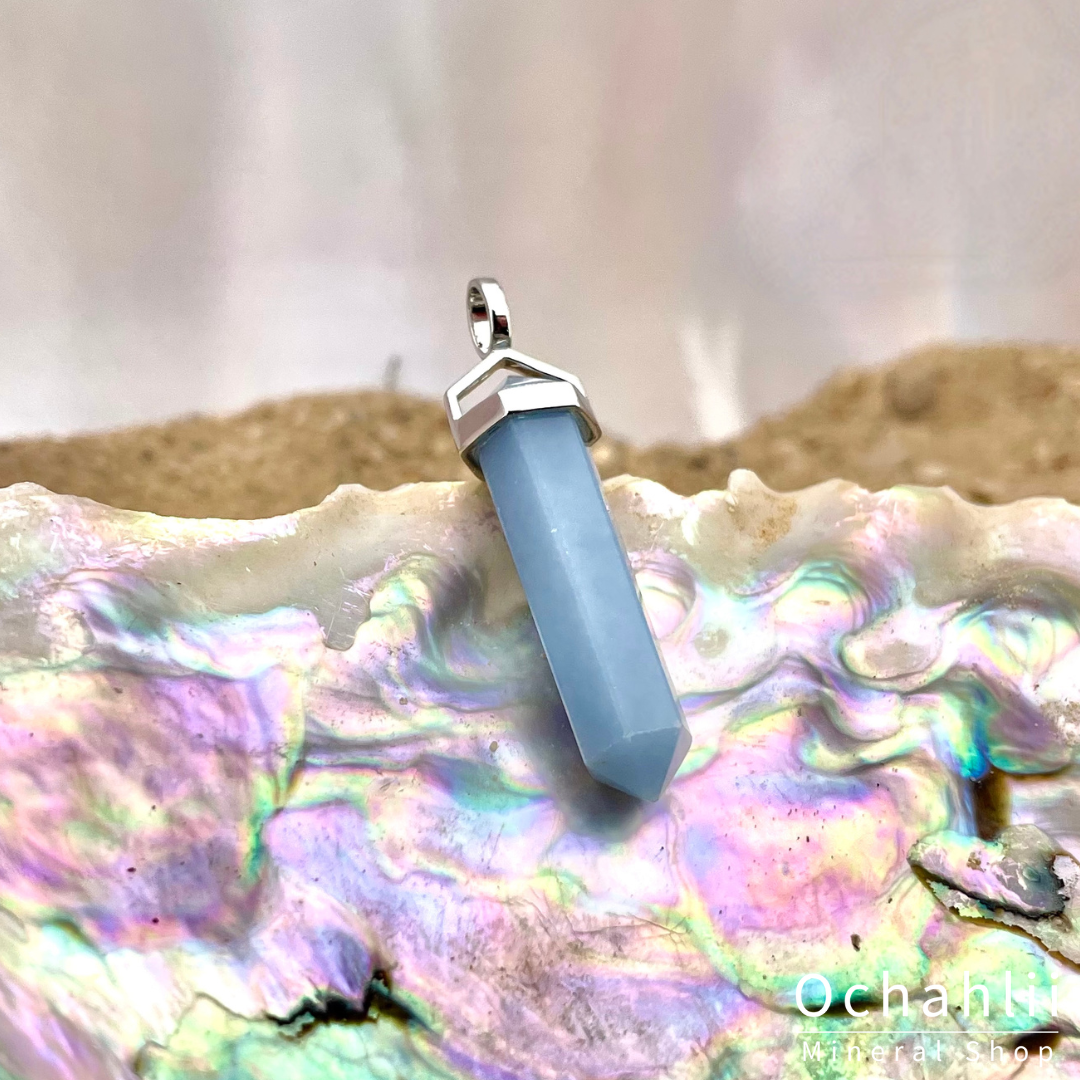 Angeliet zilveren hanger