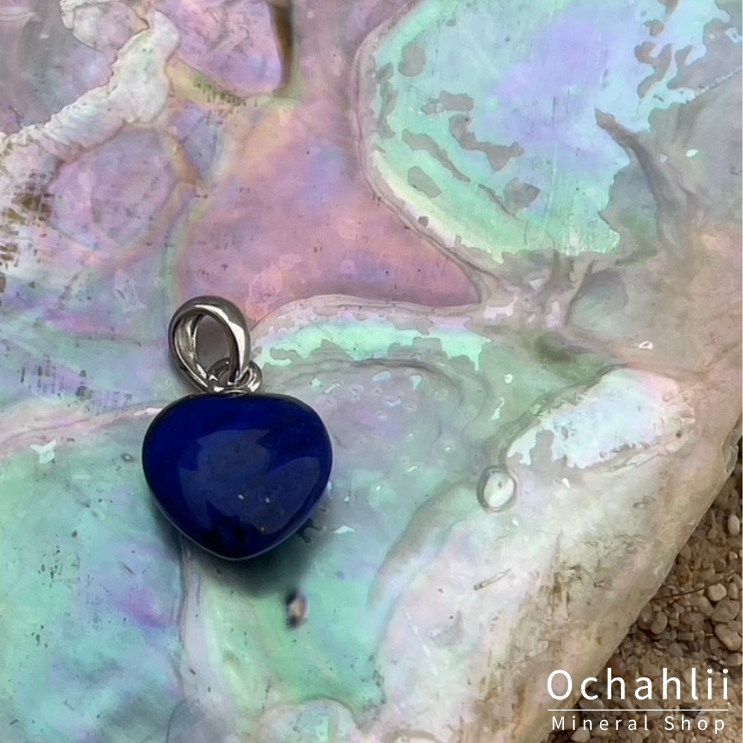 Lapis Lazuli silver pendant