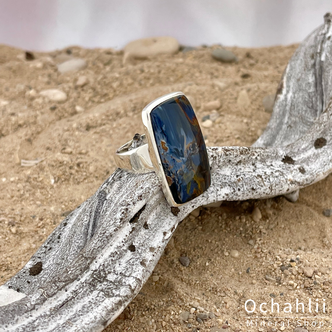 Pietersiet zilveren ring maat 63