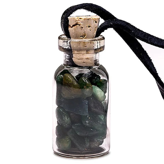 Gift bottle on a cord Aventurine
