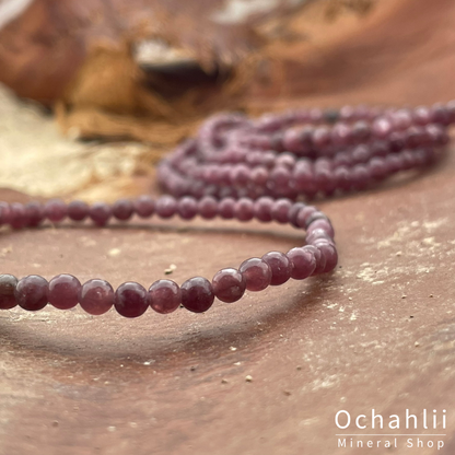 Lepidolite bracelet 6mm