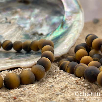 Tiger eye bracelet 8mm matt