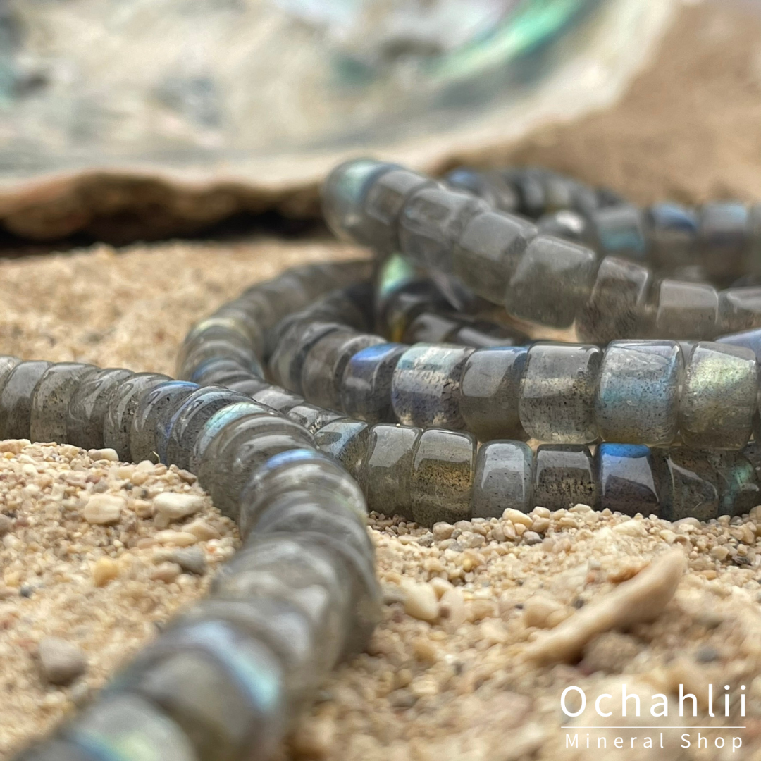 Bracelet labradorite 8mm