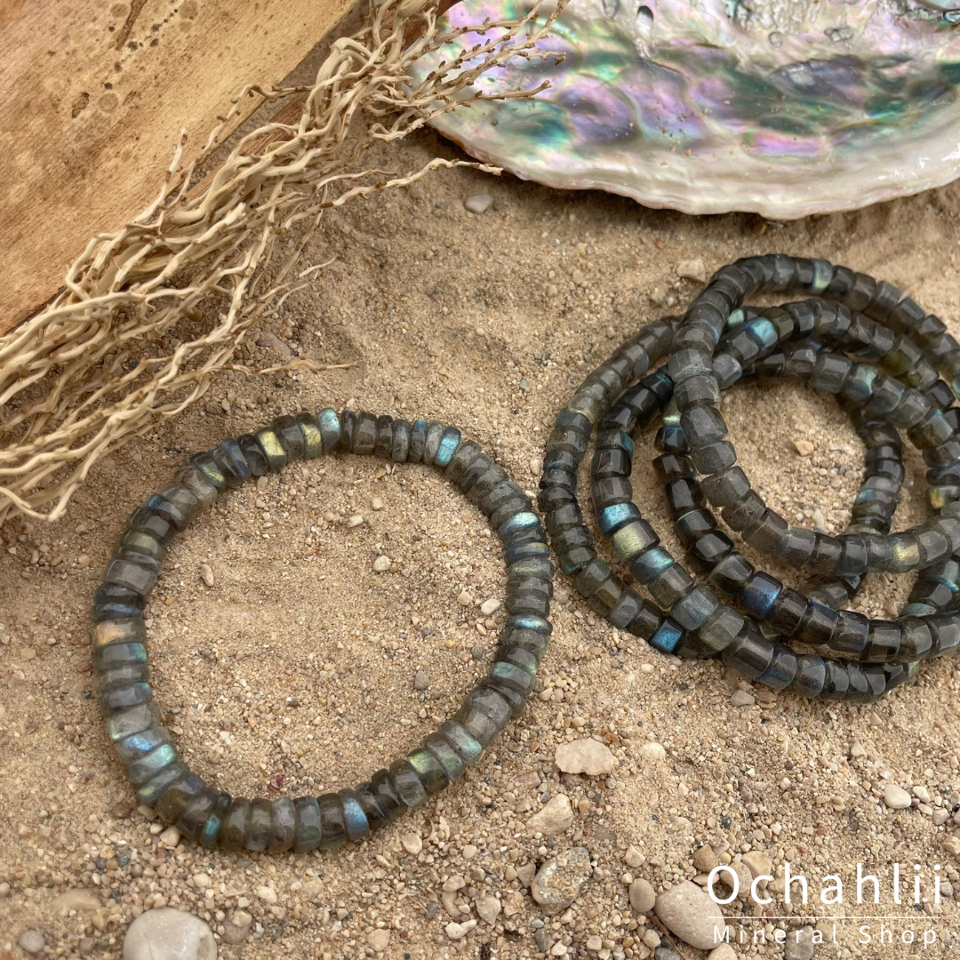 Bracelet labradorite 8mm