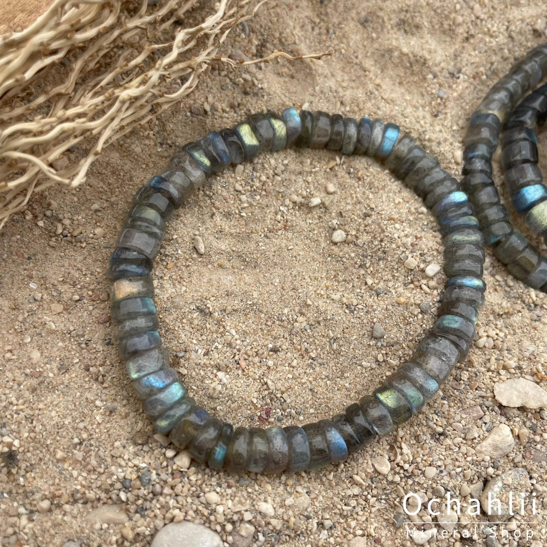 Bracelet labradorite 8mm