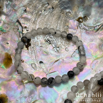 Toermalijnkwarts armband 6mm