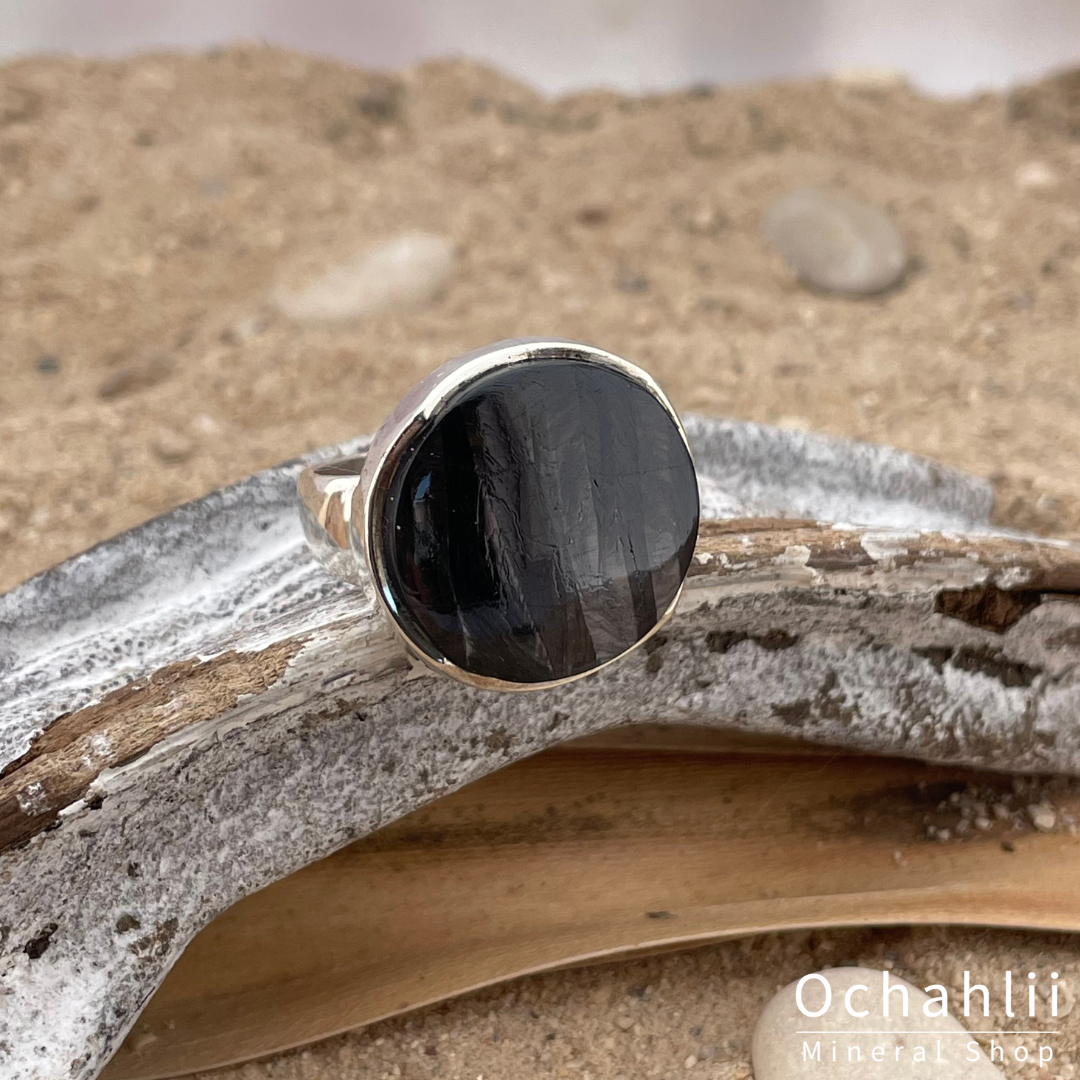 Anillo de plata Hypersteen tamaño 63