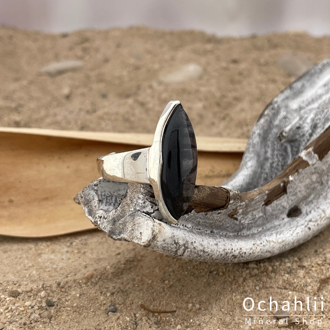 Anillo de plata Hypersteen talla 54