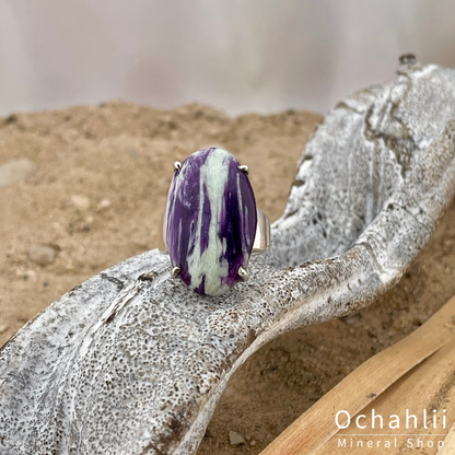 Kammereriet zilveren ring maat 57