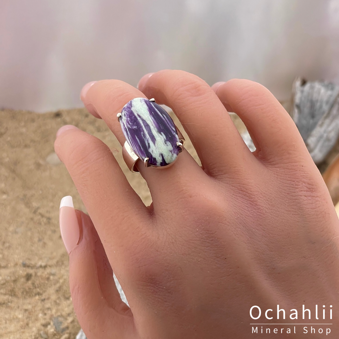 Kammereriet zilveren ring maat 57