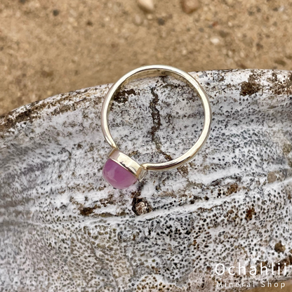 Kunziet zilveren ring maat 54