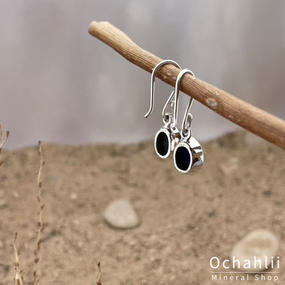 Lapis Lazuli silver earrings