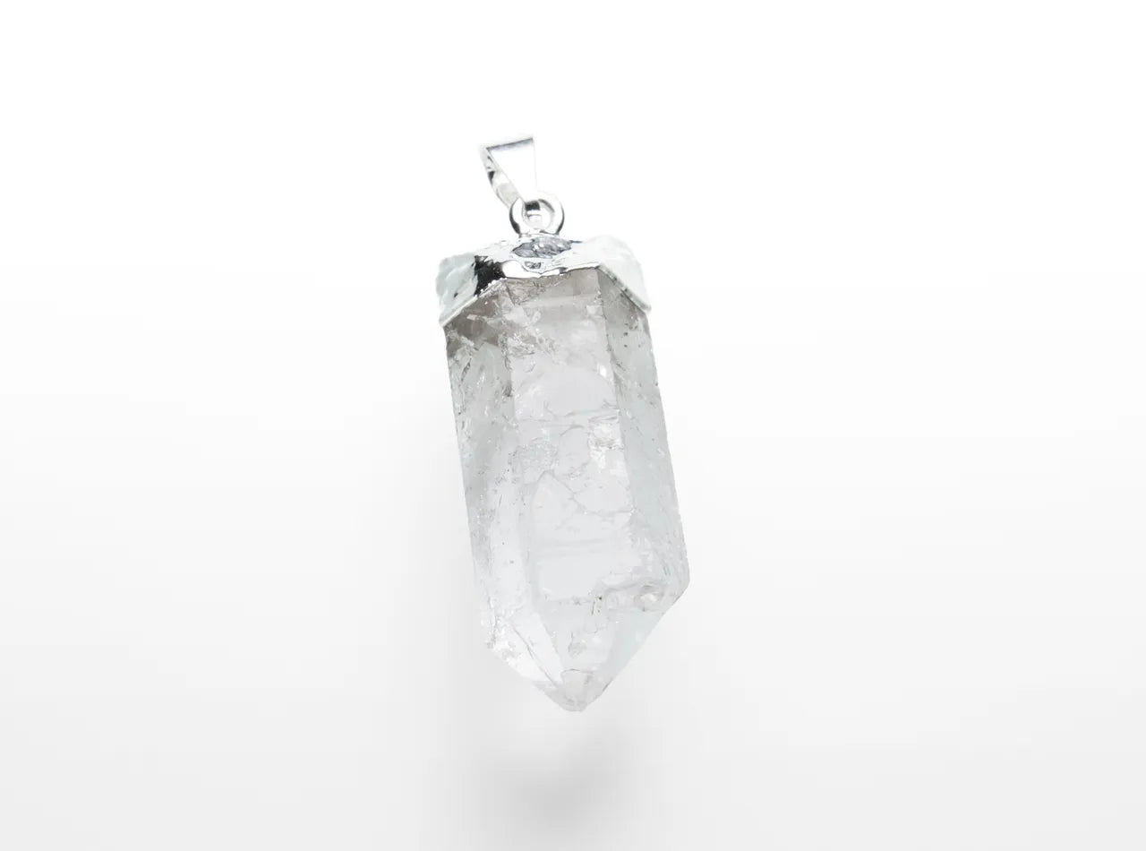 Colgador de puntas de cristal de roca