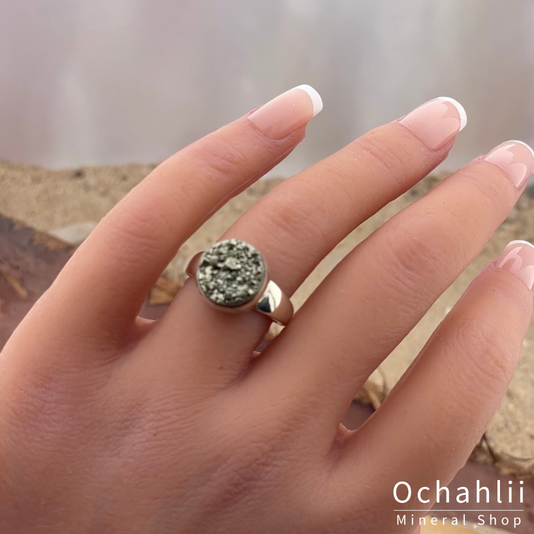 Pyriet zilveren ring maat 57