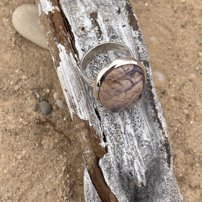 Anillo de plata Tiffany Stone talla 54