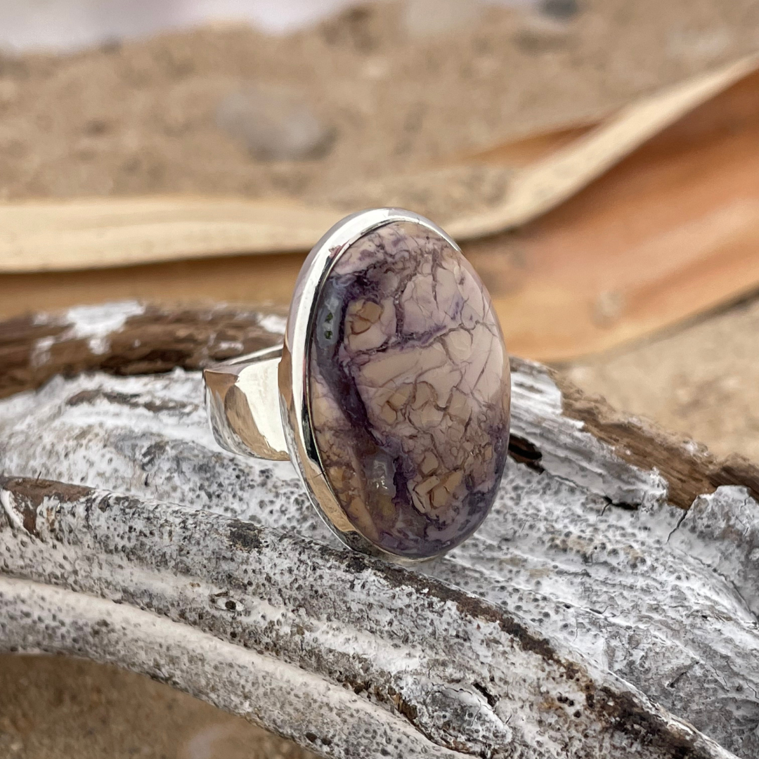 Anillo de plata Tiffany Stone talla 54