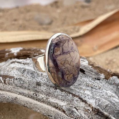 Anillo de plata Tiffany Stone talla 54