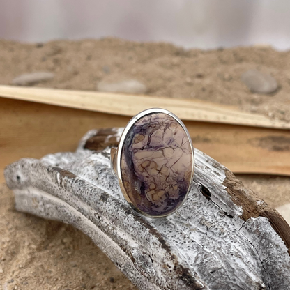 Anillo de plata Tiffany Stone talla 54