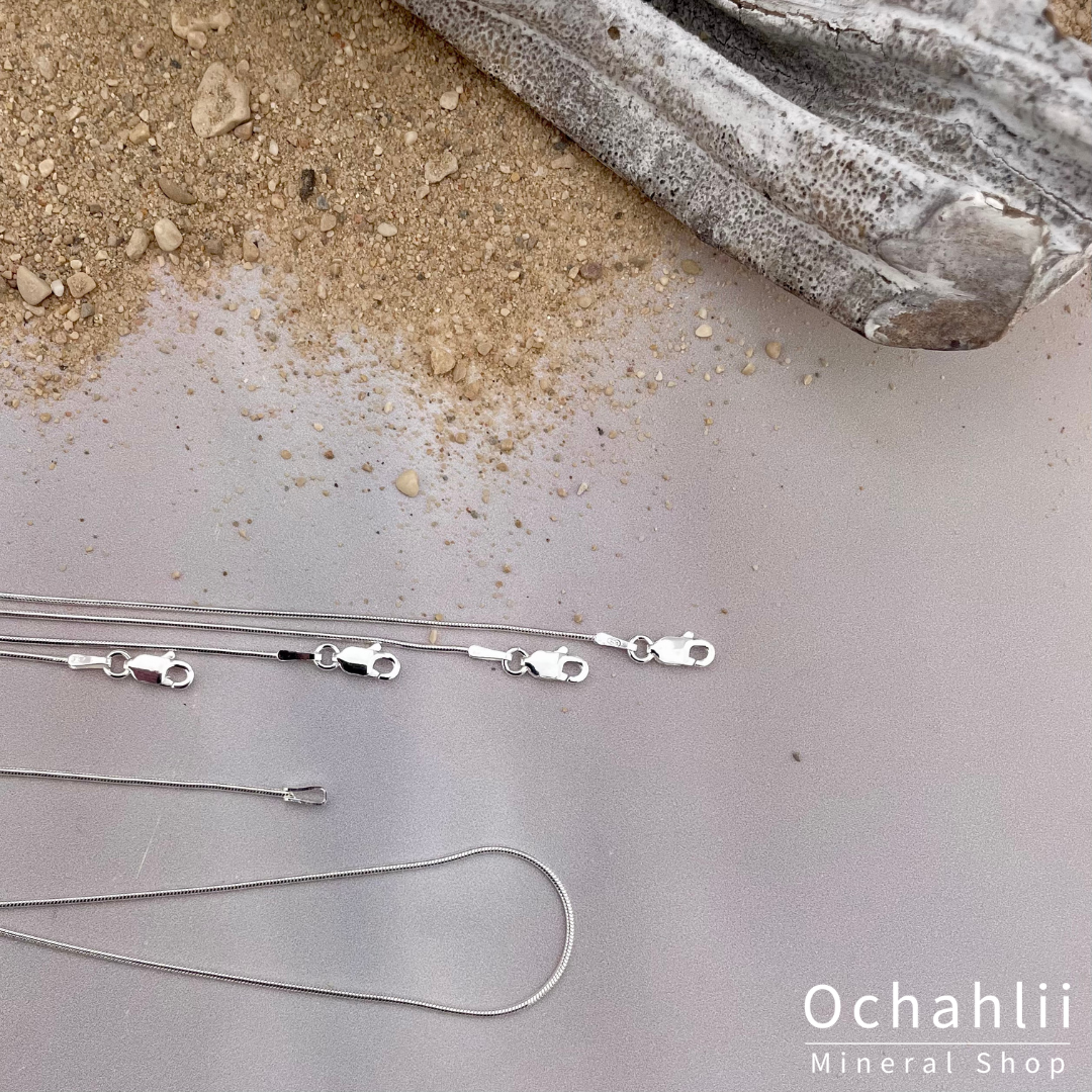 zilveren halsketting