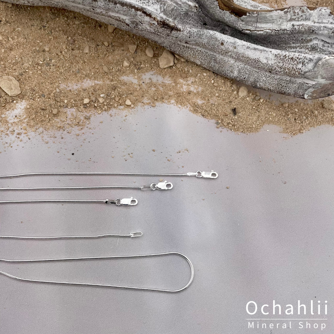 zilveren halsketting