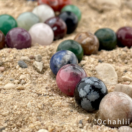 Mix of stone bracelet 10mm 