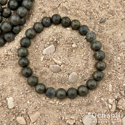 Pulsera de pirita 8mm