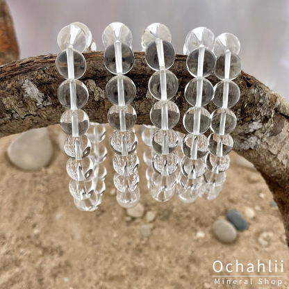 Bergkristal armband 10 mm