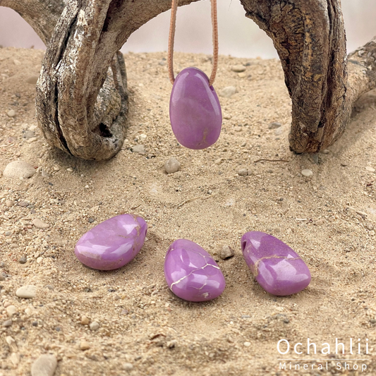 Pendentif percé agate arbre