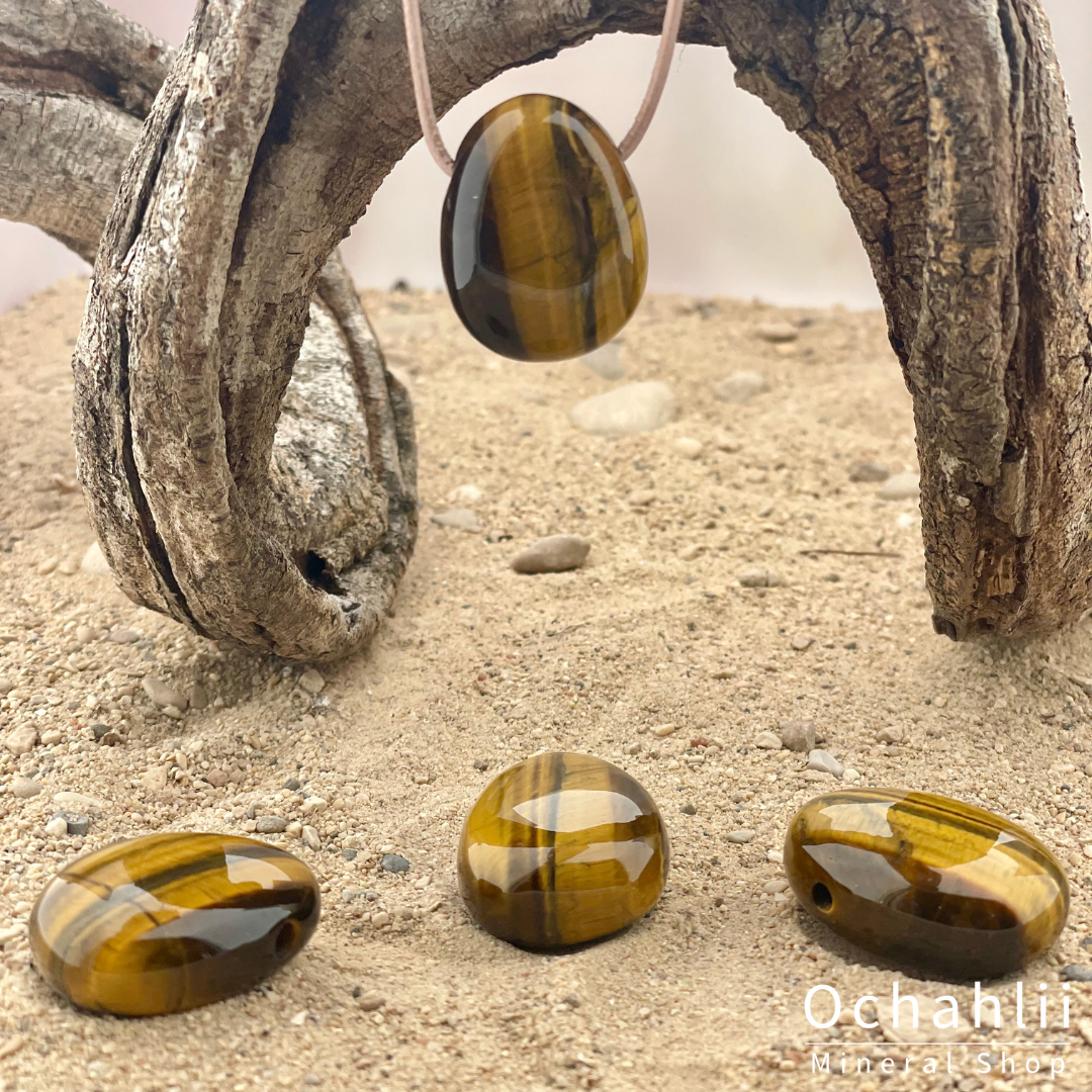 Colgante de ojo de tigre