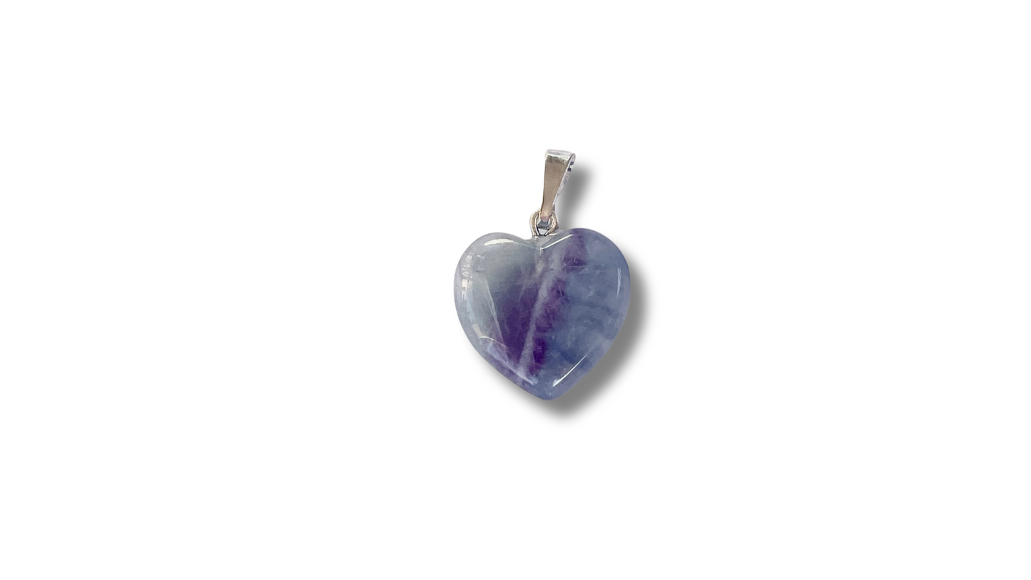 Corazón (pequeño) Fluorita