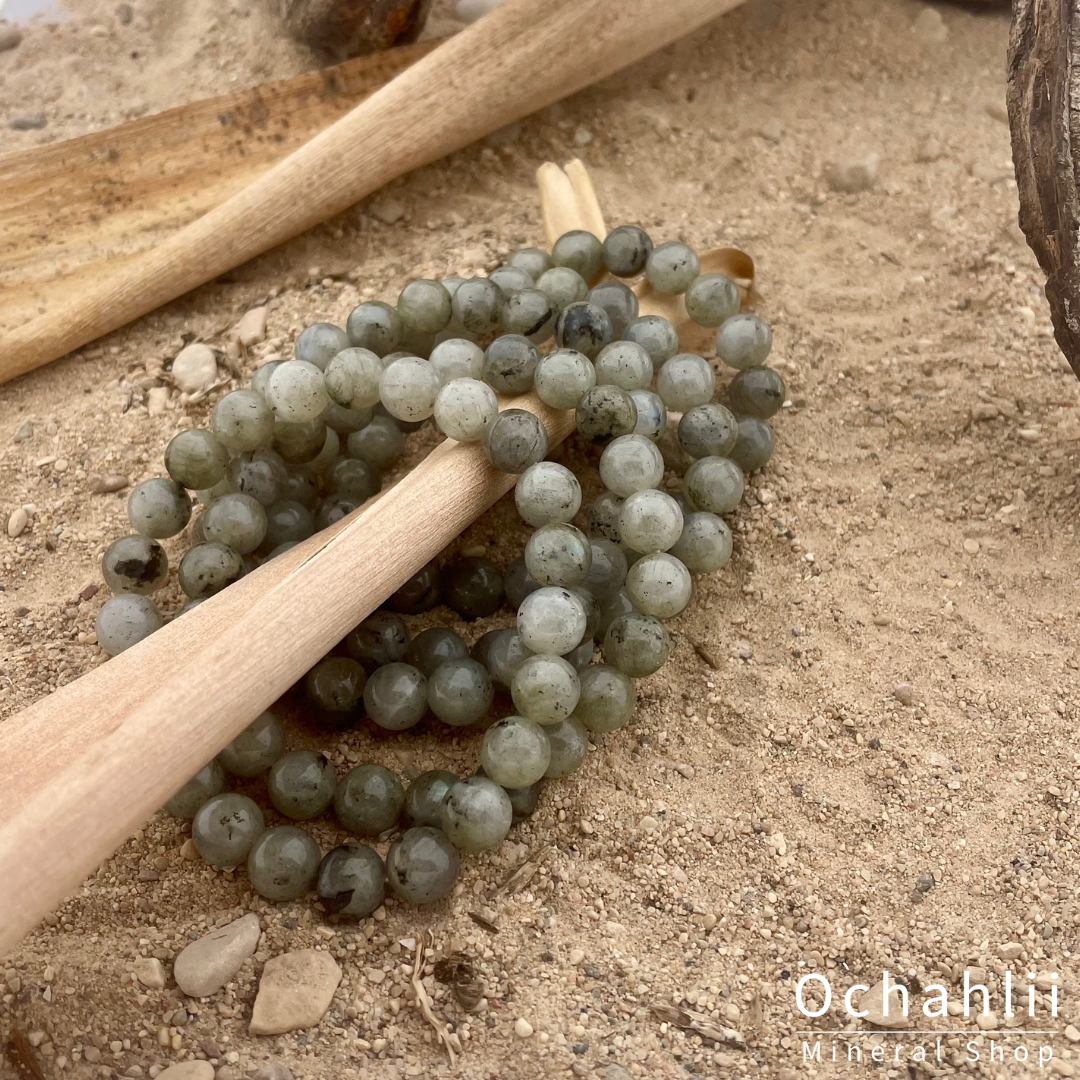 Bracelet labradorite 8mm