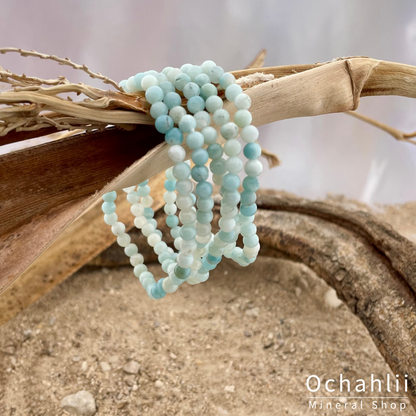 Amazoniet armband 4mm