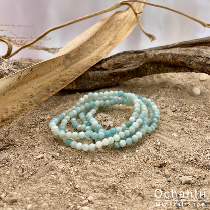 Amazoniet armband 4mm